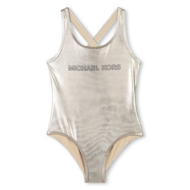 MICHAEL KORS Traje de baño para niña dorado